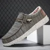 Luxus Marke Sommer Männer Leinwand Schuhe Casual Dude Schuhe Turnschuhe Leichte Plus Große Größe