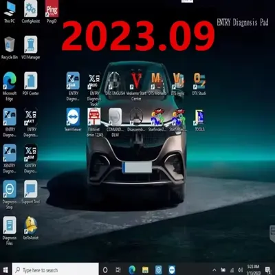 Newest 2023.12 MB STAR sd C4/C5/C6 software xentry/DAS install or update online xentry full software