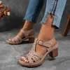 Schuhe für Frauen Sommer Mode Frauen High Heel Plattform Sandalen Plus Größe 36-43 Alias De Mujer Casual Strand schuhe