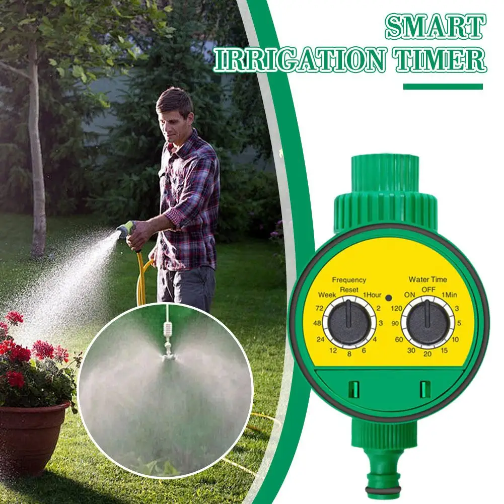 Garten Bewässerung Timer Bewässerung Controller Mechanische Automatische Sprinkler Programmierbare Ventil Außen Schlauch Tropf Sprinkler Werkzeuge Image