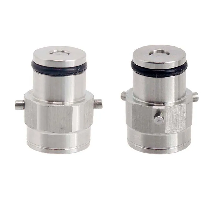 Neues Update 304 Cornelius Typ Fass Pin Lock Post & Poppet Innengewinde Gas + Flüssigkeit 19/32"-18 Top-Qualität Image