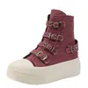 8 cm Keil Heels Turnschuhe Leinwand Schuhe frauen 2024 Frühling Und herbst Neue Mode Alle Casual