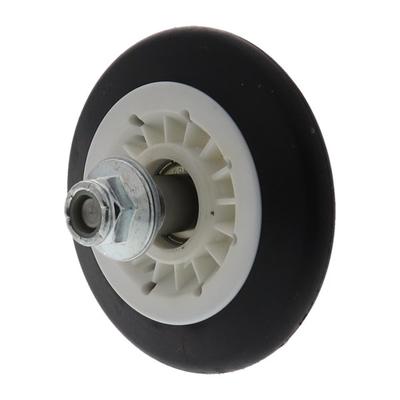 Erp Replacement Dryer Drum Roller With Nut And Washer For Lg Part Number 4581El2002A, Black