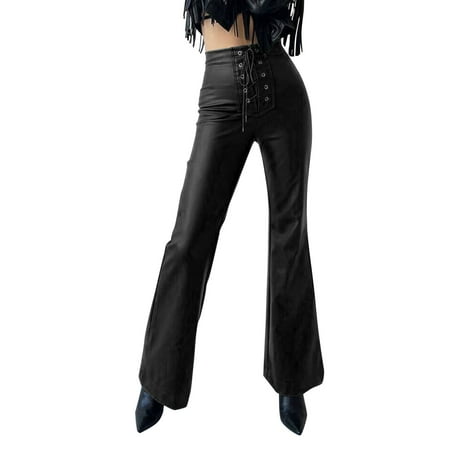 Summer Pants for Women Dress Leggings Women s Baggy Overalls Jumpsuits Casual Wide Leg Bib Pants plus Size Rompers Sweats Women Leopard Drawstring Size 12 Casual Pant Rompers for Cute Black S