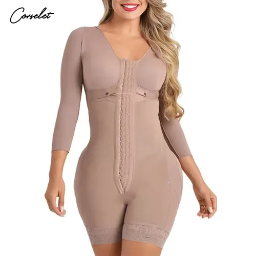 XS Stage 2 Post Surgery Colombian Fajas High Compression Garment Slimming Body Shaper Tummy Slimmer Shapewear Waist Trainer