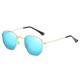 TNDVIC Sunglasses UV400 Protection | Metal Frame Candy Color Lens | for Women Men Outdoor Sports & Driving(blue c6)