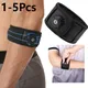 1-5 pezzi tutore per gomito regolabile tutore per gomito da tennis fascia di supporto per braccio traspirante cinturino per gomito da golf antiscivolo per sport da palestra da indossare ogni giorno