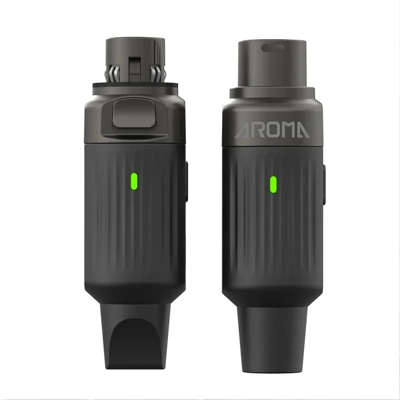 AROMA ARC2 Sistema microfonico wireless Adattatore microfono con spina XLR a 7 canali Sistema ricevitore trasmettitore dinamico UHF wireless