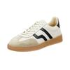 Sneaker GANT "Cuzima", Damen, Gr. 40, weiß (beige, sanftes weiß), Leder, Veloursleder, casual, Schuhe, mit Lederinnenausstattung