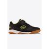 Hallenschuh LOTTO, Gr. 39, schwarz (schwarz, fr.gelb), Synthetik, sportlich, Schuhe
