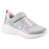 Sneaker SKECHERS "WAVE 92", Kinder, Gr. 36, bunt (hellgrau, rosa), Textil, Glitzer, sportlich, Schuhe