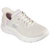 Slip-On Sneaker SKECHERS "GO WALK FLEX-GRAND ENTRY", Damen, Gr. 43, weiß (sanftes weiß), Textil, sportlich, Schuhe, Slipper mit Slip-ins zum Schlupfen