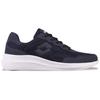 Sneaker LOTTO, Gr. 47, blau (navy, weiß), Synthetik, Kunstfaser, unifarben, sportlich, Schuhe, - in XL Größen