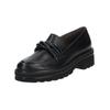 Slipper PAUL GREEN "Paul Green Slipper Glattleder", Damen, Gr. 38, schwarz, Glattleder, casual, Schuhe