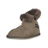 Hausschuh SHEPHERD "Shepherd Hausschuhe Leder", Damen, Gr. 37, grau (asphalt), Leder, casual, Schuhe