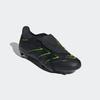 Fußballschuh ADIDAS PERFORMANCE "PREDATOR LEAGUE FOLD-OVER TONGUE FG/MG", Gr. 47, schwarz (core schwarz, carbon, lucid lemon), Synthetik, sportlich, Schuhe, geeignet für Rasen- und Kunstrasenplätze