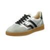 Sneaker GANT "Cuzima", Damen, Gr. 42, silber (silberfarben), Leder, modisch, Schuhe, mit Gummilaufsohle