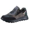 Sneaker WALDLÄUFER "H-AJALA", Damen, Gr. 8 (42), blau (blau kombiniert), Veloursleder, Nappaleder, Textil, Nubukleder, mehrfarbig, sportlich, Schuhe, Schnürschuh, Bequemschuh, Halbschuh in Komfortweite H (= sehr weit)