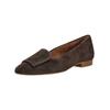 Ballerina PAUL GREEN "Paul Green Ballerinas Leder", Damen, Gr. 40, braun, Leder, casual, Schuhe