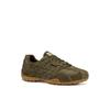 Schnürschuh GEOX "U SNAKE ORIGINAL", Herren, Gr. 47, grün (khakigrün), Veloursleder, Textil, casual, Schuhe, Schnürschuh, Freizeitschuh mit Geox Spezial Membrane