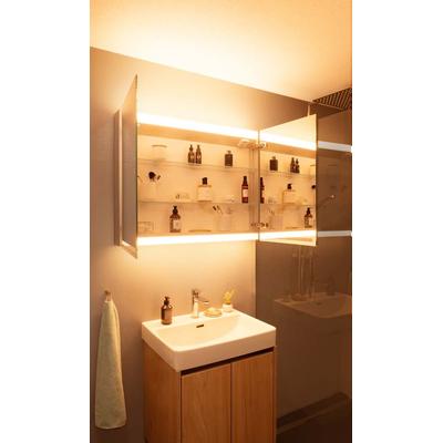 Schneider Spiegelschrank GRLL 140/2/LED, 4000K, eloxiert, DE Modell, 116.740.02.50 116.740.02.50 Image