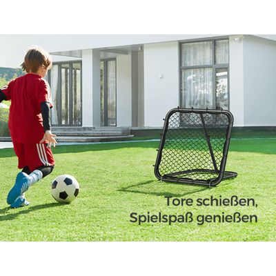TEMU Rebounder For Football, Football Goal For Kids, Portable, Football Rebounder, With , Angle Adjustable, Quick Assembly, For Garden, Park, Beach Image