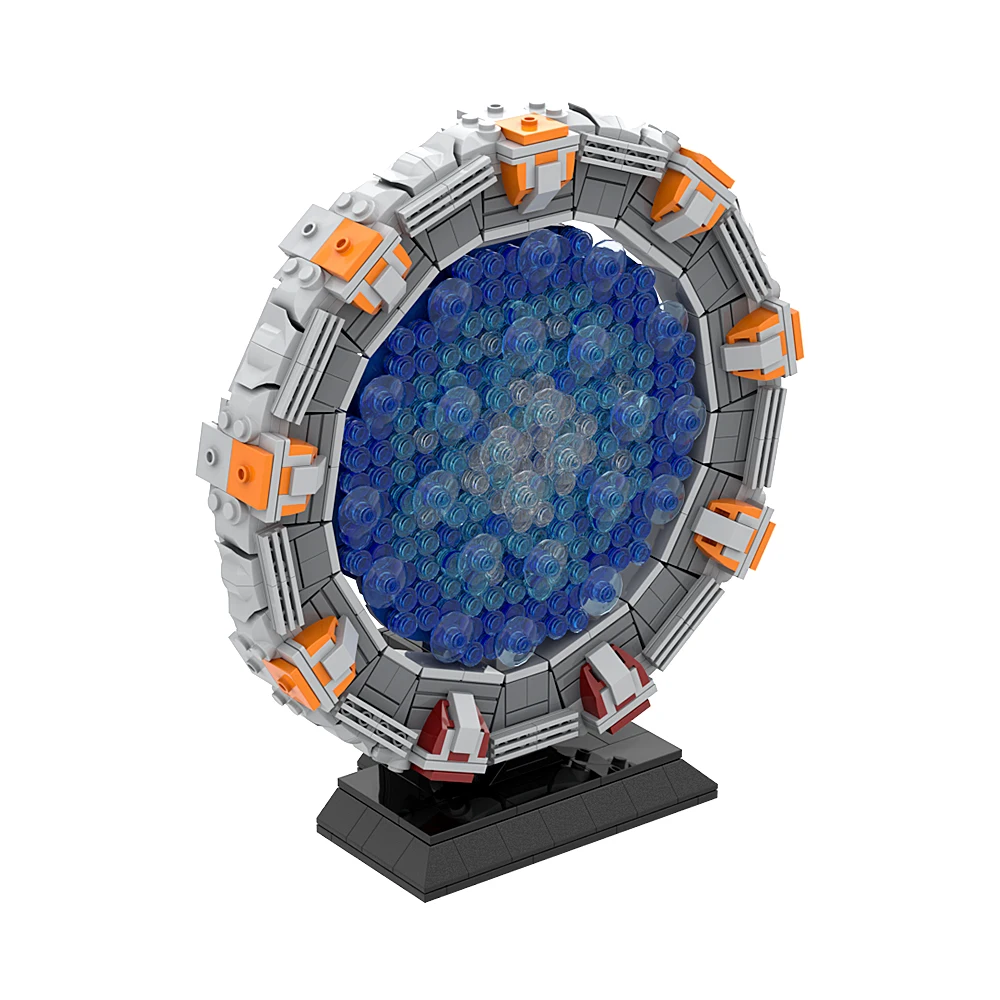 MOC Stargate - Milchstraße Bausteine Modell Film Raumfahrt Wurmloch Kreuzung Ziegel Montieren Spielzeug Kinder Erziehen Spielzeug Geschenk Image