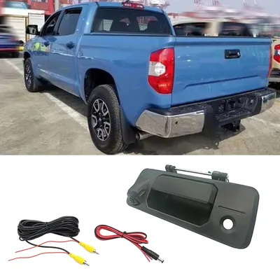 Car Reverse Backup Camera Trunk Handle Camera Rear View Camera For 2014-2020 Toyota Tundra,2016-2020
