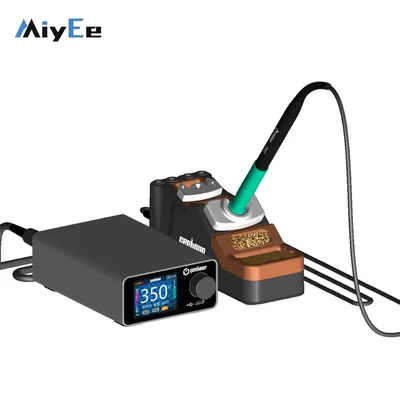 GEEBOON TC22 240W Soldering Station Kit with SDC02 Soldering Iron Stand + T245/T210 Handle +