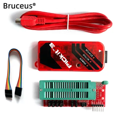 PICKIT3 KIT3 Programmer Offline Programming PIC Microcontroller Chip Monopoly+PIC Programmer Adapter