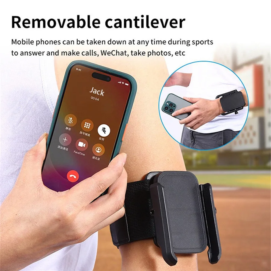 Rotating Wrist Mobile Phone Holder Hand Live Driving Takeaway Running Fishing Rotating Sports Mobile Phone Holder