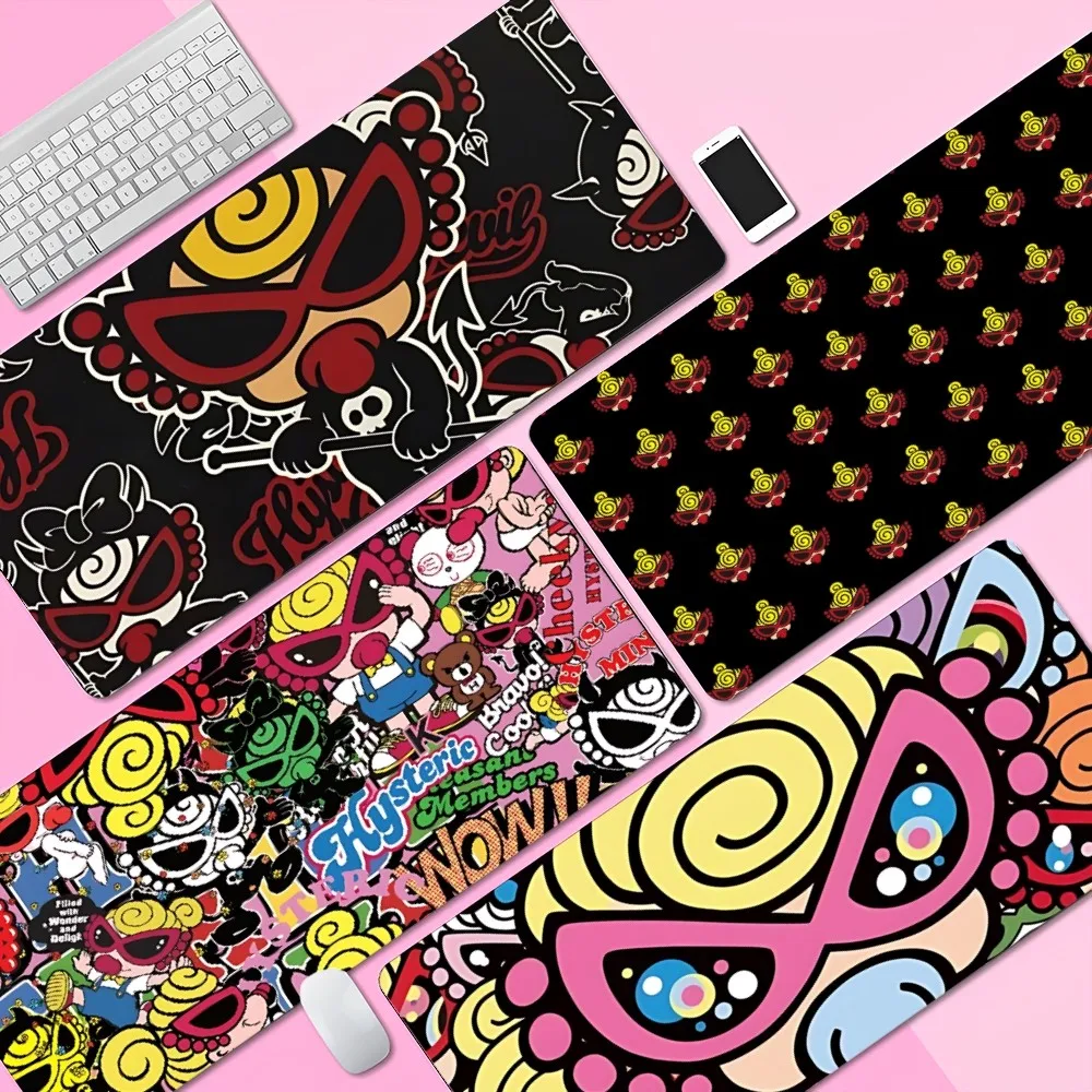 Japan Mode Hysteric Mini Girl Pad Einzigartige Desktop Pad Spiel Mousepad Größe Für Große Rand Locking Spiel Tastatur Pad