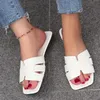 Sommer Hausschuhe Frauen flach Luxus Outdoor Strand Flip Flops weibliche Sandalen Trend Marke Design Folien Schuhe Frau große Größe 43