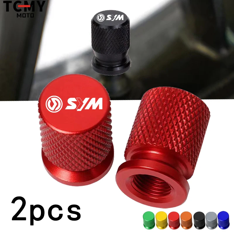 2 stücke FÜR SYM JOYRIDE S 125i 200i 300i RV250 EVO250I DRG158 JET-X 125 150X125 X Motorrad Reifen ventil Air Port Stem Abdeckung Kappen Image