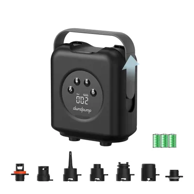 Paddle Board Pump Electric Portable Rechargeable SUP Pump 20PSI High Pressure Air Pump for PVC Boats, Kayaks, Mattress