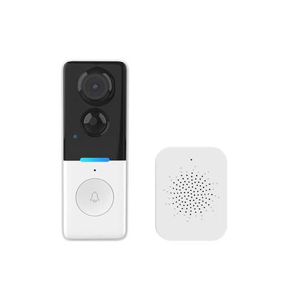 1080P Smart Wireless Video Doorbell Camera with Ringtone Night Vision Real-time Alerts AI Body Detection WiFi Two-Way Calls Cloud Storage