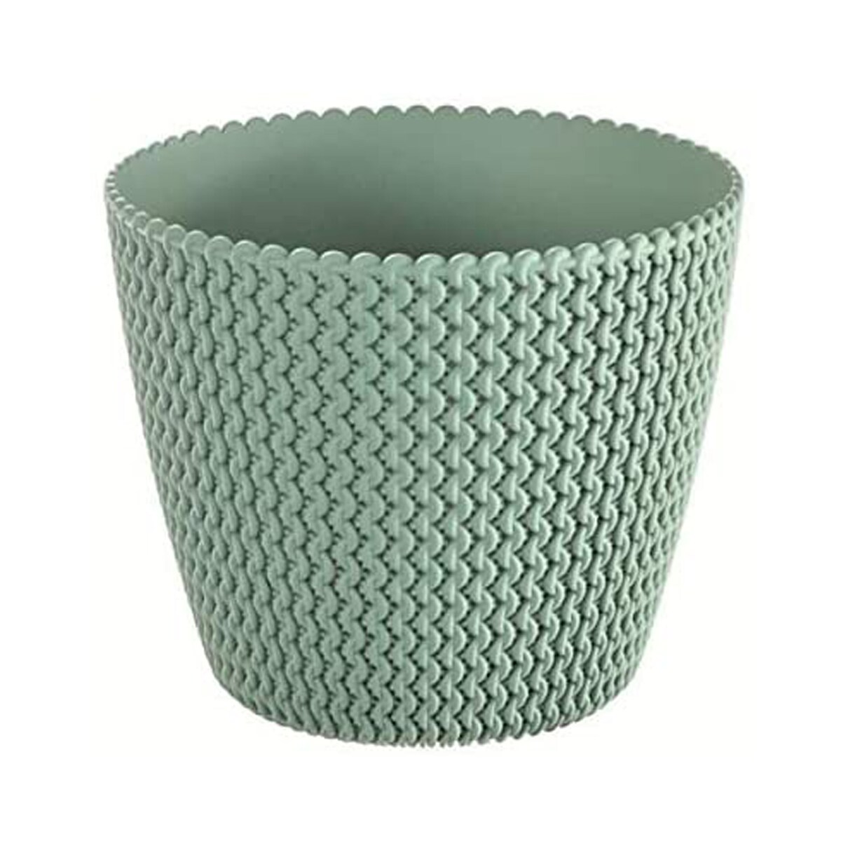 Prosperplast - Runde Kunststoffpflanztöpfe 18,6L Splofy in Mint, Ø34,1 x 28,9 cm Image
