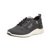 Sneaker MUSTANG SHOES "Mustang Shoes Sneaker Lederimitat", Herren, Gr. 44, grau (dunkelgrau), Lederimitat, casual, Schuhe