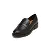 Loafer MARC O'POLO "aus edlem Schafleder", Damen, Gr. 36, schwarz, Obermaterial: 100% Leder (Schaf), unifarben, Schuhe