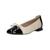 Ballerina CAPRICE "Caprice Ballerinas Leder", Damen, Gr. 38, beige (creme), Leder, casual, Schuhe