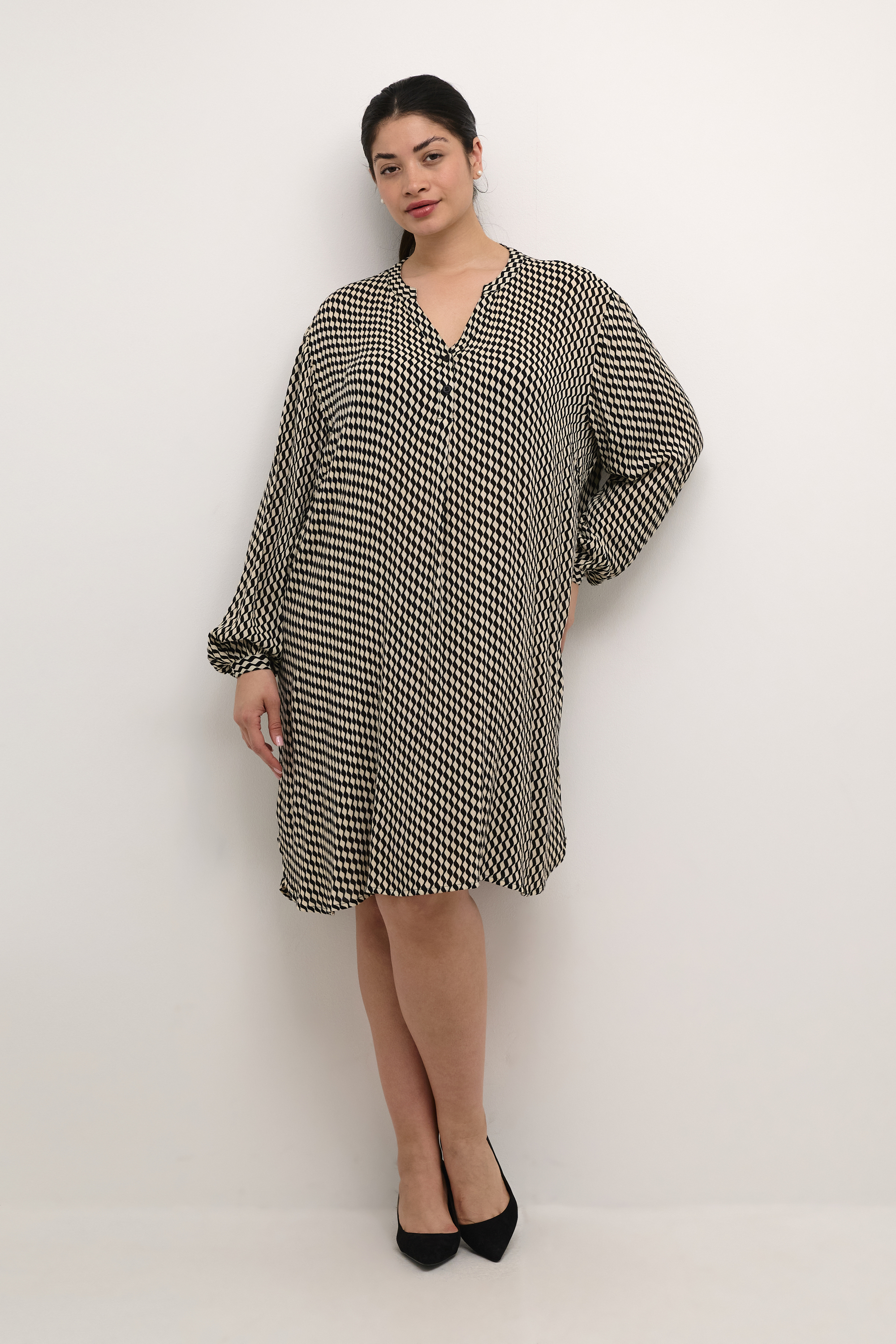 Tunika Loose fit black white Image