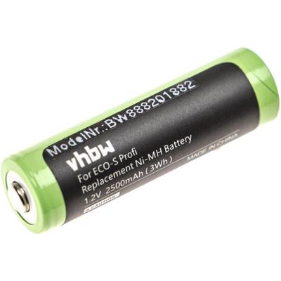 Vhbw - Akku kompatibel mit Tondeo eco-s Rasierer Haarschneider (2500mAh, 1,2V, NiMH) Image