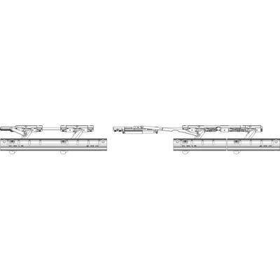 Roto Patio Alversa Grundkarton Tandemlaufwagen für Parallel Schiebe Tür bis 200kg rechts Image