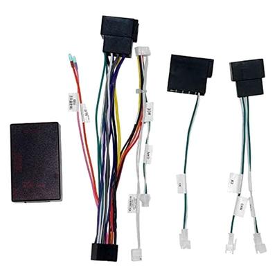 Auto Audio 16Pin Netz Kabel Adapter mit Canbus Box für W209 2002-2006 W203 2001-2004 Image