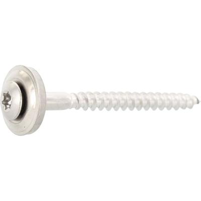 Dresselhaus - Spenglerschrauben Edelstahl 4.5x40 mm 100 Stück mit Dichtscheibe d = 15 mm A2 Image