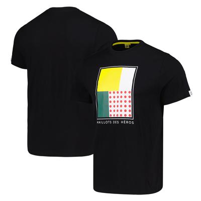 Tour de France Grafik-T-Shirt – Schwarz Image