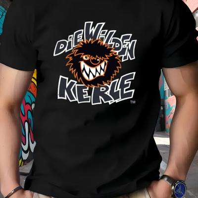 TEMU Die Wilden - Men's T-shirt - Pure Cotton - Comfortable & Breathable Fabric - Short Sleeve T-shirt Image
