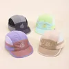 Neue kontrastfarbene, kurze Krempe, bestickte Mountain Peak-Buchstaben-Baseballmütze für Herren und Damen, Sommer, schnell trocknend, Hip-Hop-Hut