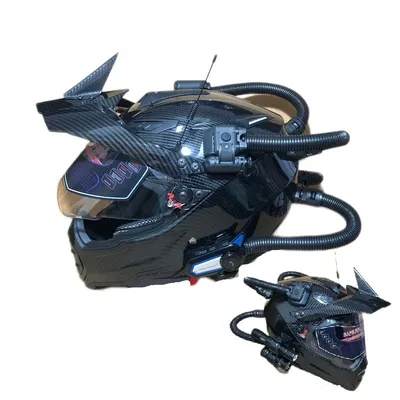 Motorradhelm, Offroad-Helm, Bluetooth-Headset-Fahrrekorder Image