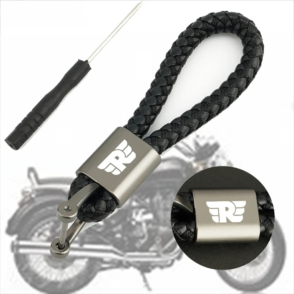 Für Royal Enfield Bullet/Meteor/Classic 350 500 Interceptor 650 Continental GT 535 Himalayan 411 400 Legierung Schlüsselanhänger Schlüsselanhänger Image